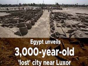 Egypt unveils discovery of 3,000-yr-old ‘Lost Gold City’